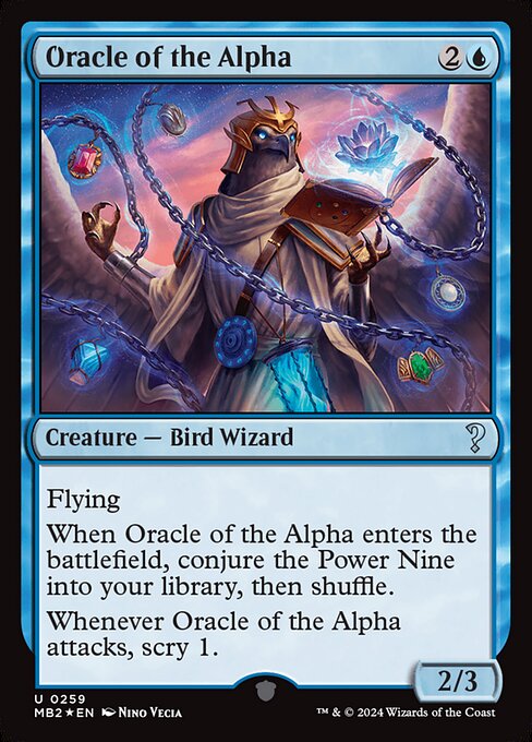 MB2: Oracle of the Alpha (Foil)