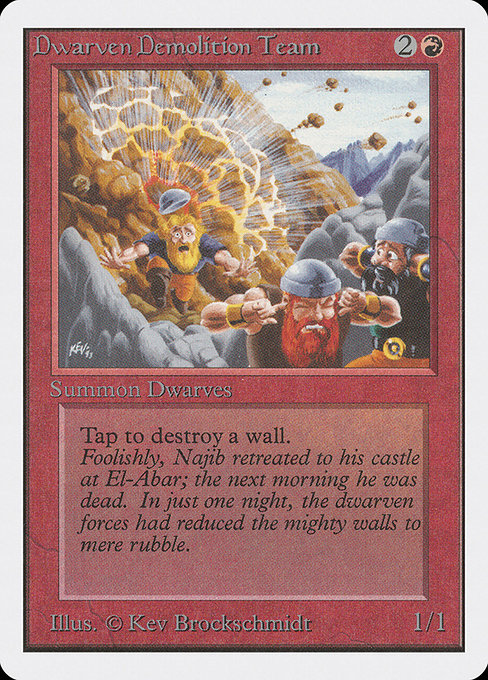 2ED: Dwarven Demolition Team
