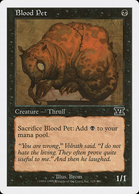 6ED: Blood Pet