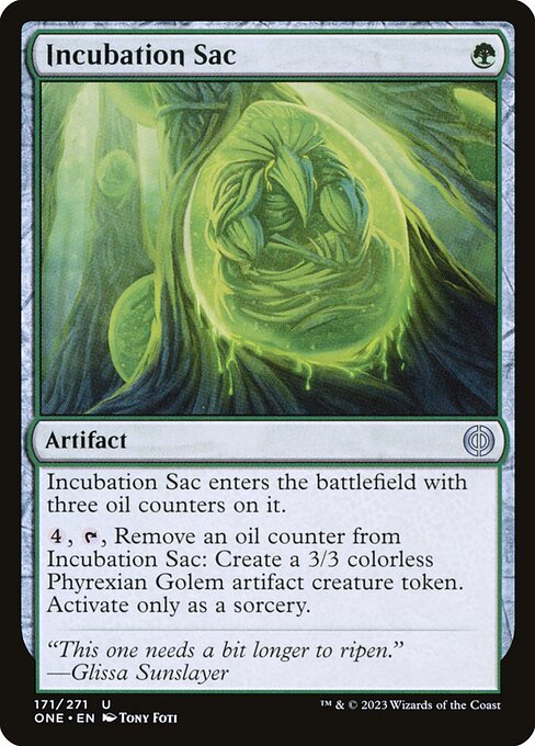 ONE: Incubation Sac (Foil)