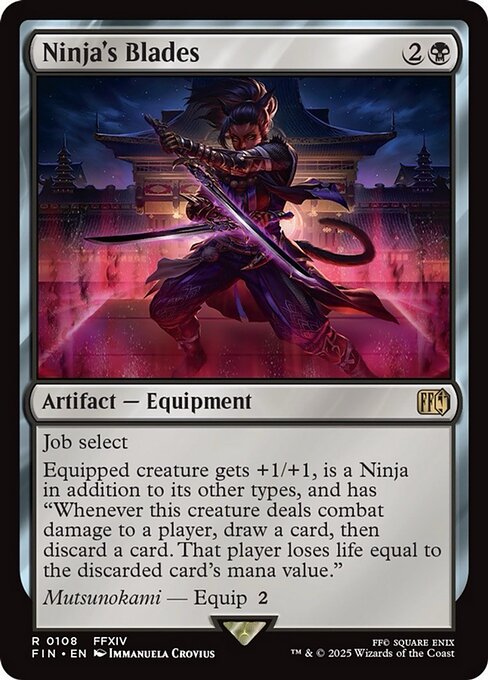 FIN: Ninja's Blades (Foil)