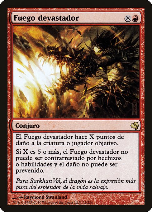 PS11: Banefire (Spanish) - "Fuego devastador"