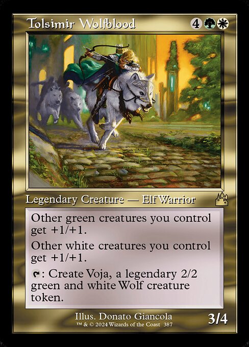 RVR: Tolsimir Wolfblood (Retro Frame) (Foil)