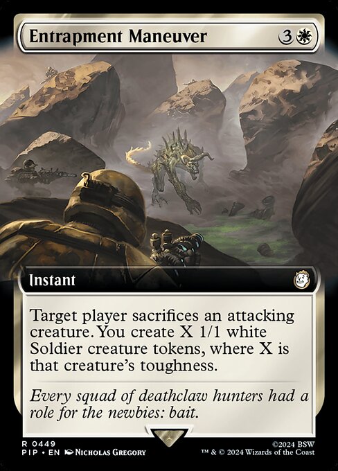 PIP: Entrapment Maneuver (Extended Art) (Foil)