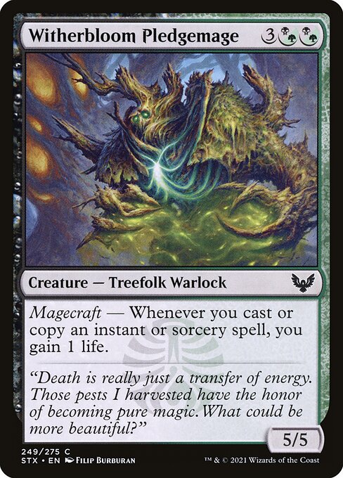 STX: Witherbloom Pledgemage (Foil)