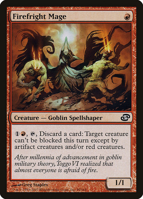 PLC: Firefright Mage (Foil)
