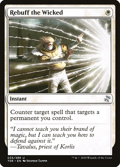 TSR: Rebuff the Wicked (Foil)