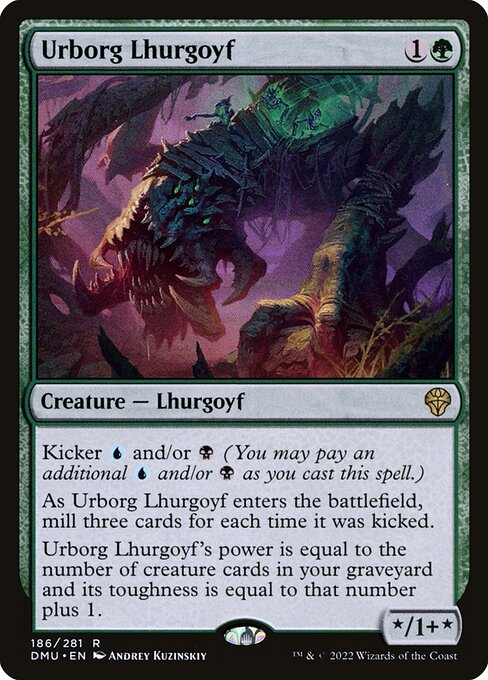 DMU: Urborg Lhurgoyf (Foil)