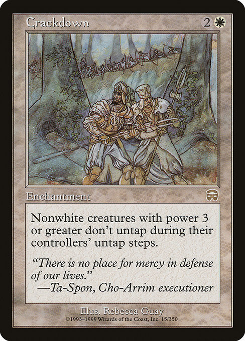 MMQ: Crackdown (Foil)