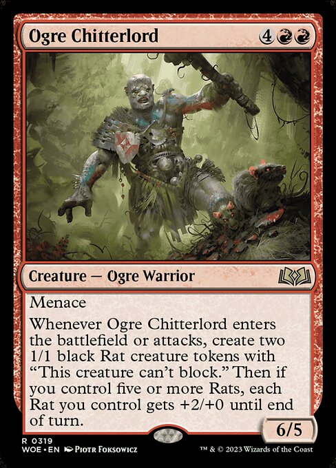 WOE: Ogre Chitterlord (Foil)