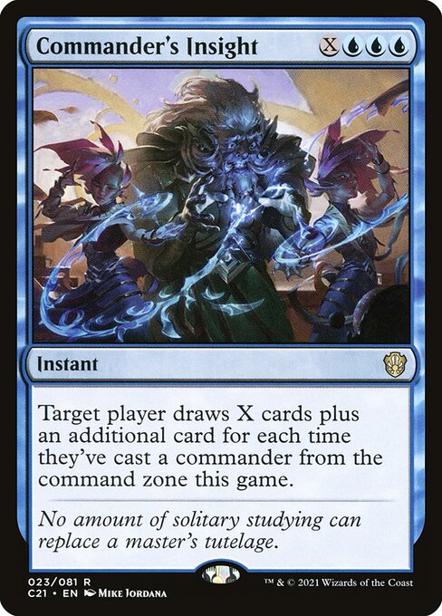 C21: Commander's Insight