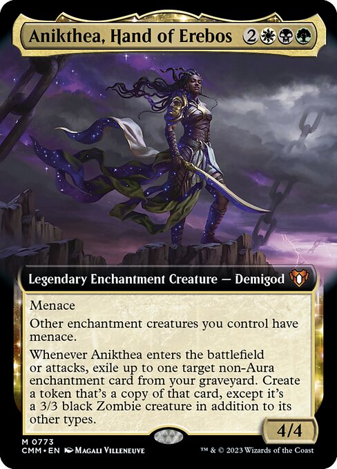 CMM: Anikthea, Hand of Erebos (Extended Art) (Foil)