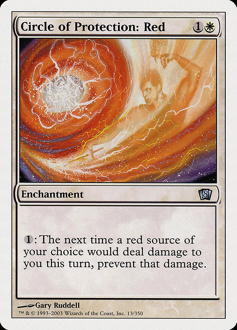 8ED: Circle of Protection: Red