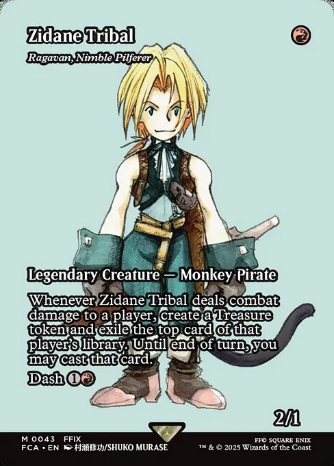 FCA: Zidane Tribal - Ragavan, Nimble Pilferer (Showcase)