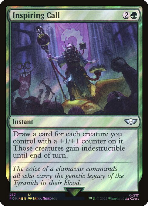 40K: Inspiring Call (Surge Foil)