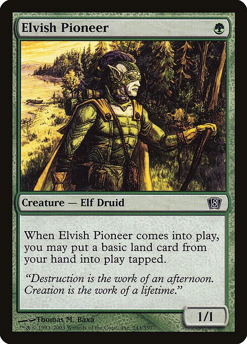 8ED: Elvish Pioneer (Foil)