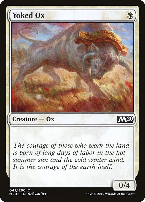 M20: Yoked Ox (Foil)