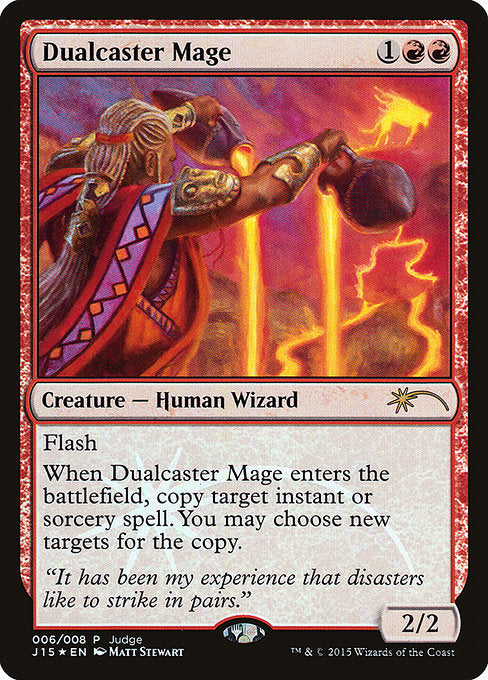 J15: Dualcaster Mage (Foil)