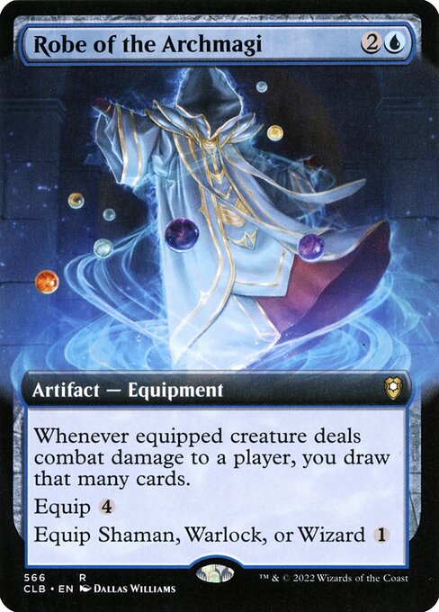 CLB: Robe of the Archmagi (Extended Art) (Foil)