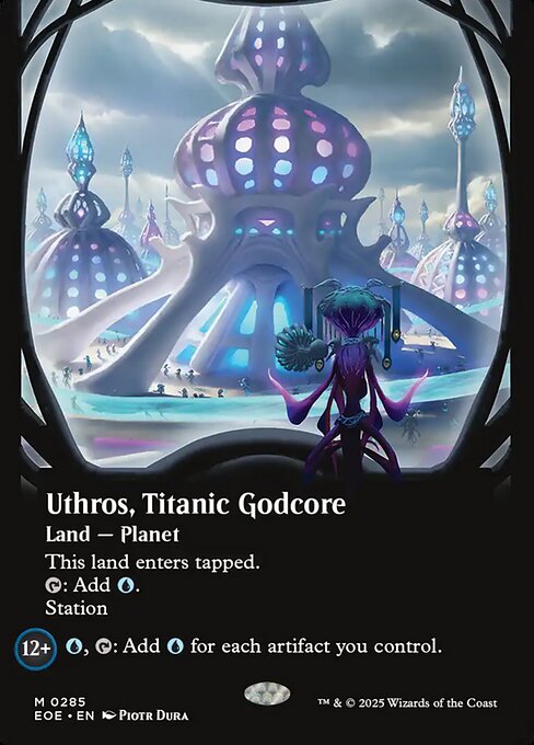 EOE: Uthros, Titanic Godcore (Borderless) (Foil)