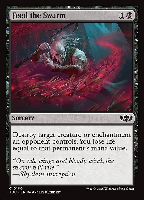 TDC: Feed the Swarm