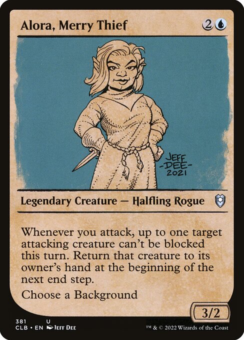 CLB: Alora, Merry Thief (Showcase) (Foil)