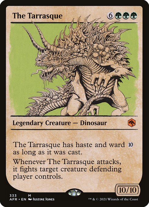 AFR: The Tarrasque (Showcase) (Foil)