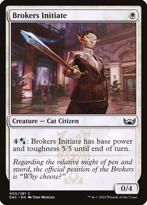 SNC: Brokers Initiate (Foil)