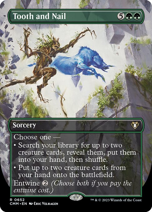 CMM: Tooth and Nail (Borderless) (Foil)