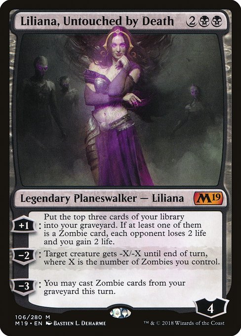 M19: Liliana, Untouched by Death (Foil)