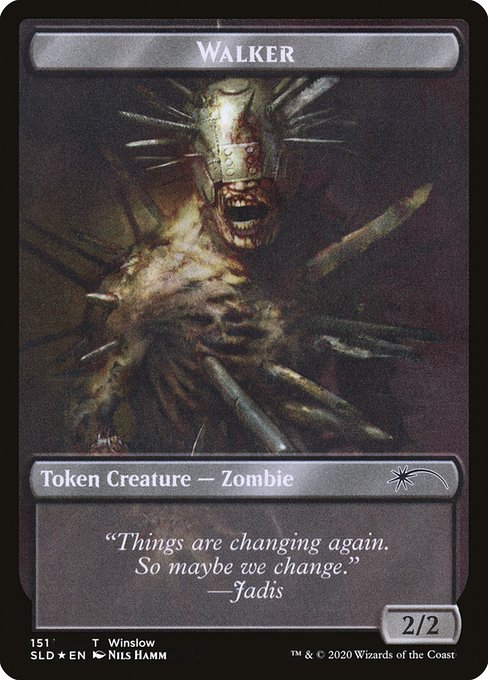 SLD: Walker (Winslow // Metal Head) Token (Foil)