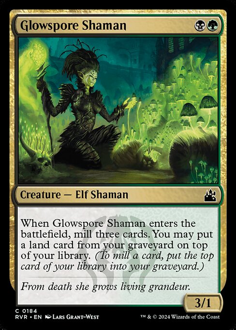 RVR: Glowspore Shaman (Foil)
