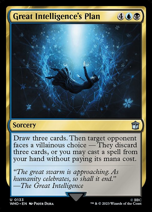 WHO: Great Intelligence's Plan