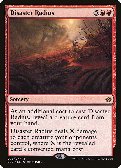 E02: Disaster Radius