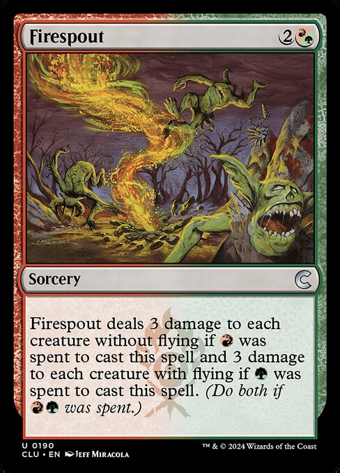 CLU: Firespout