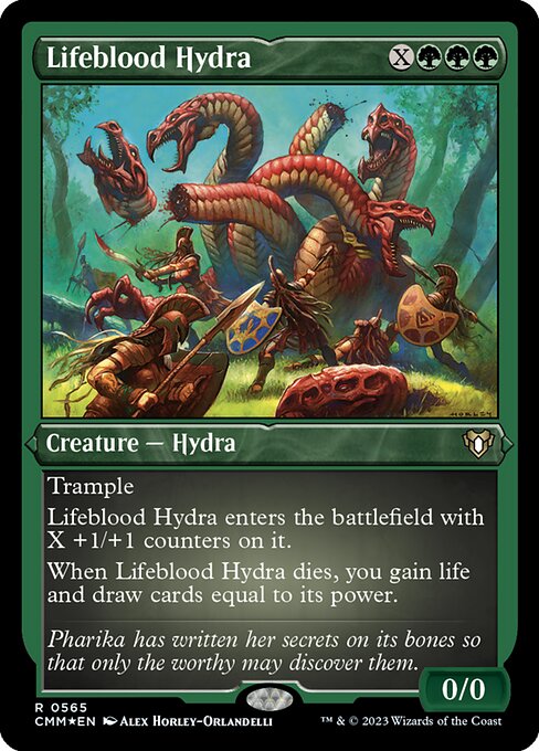 CMM: Lifeblood Hydra (Foil Etched)