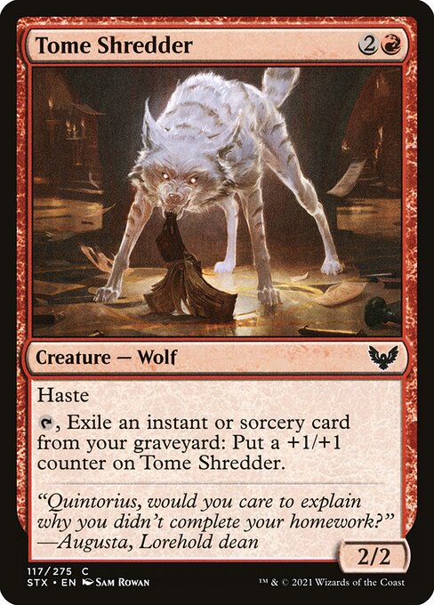 STX: Tome Shredder