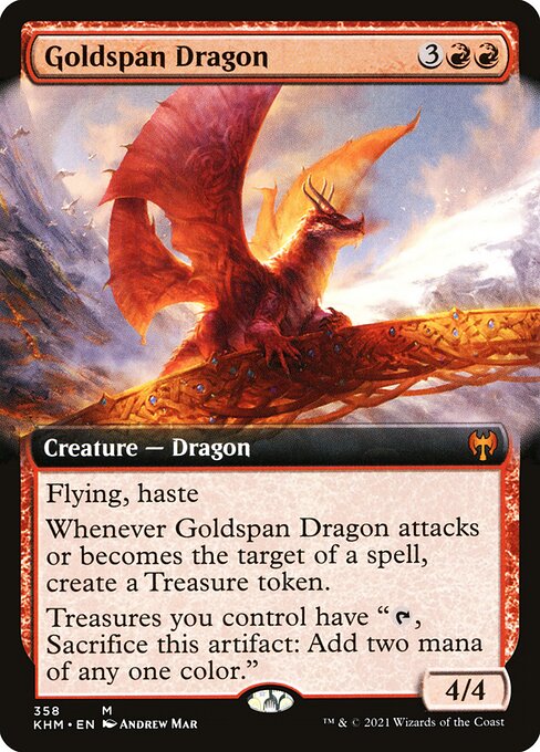 KHM: Goldspan Dragon (Extended Art)