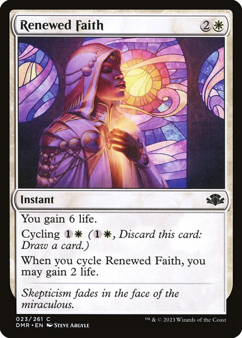 DMR: Renewed Faith