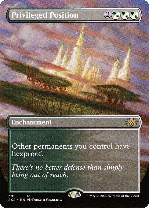 2X2: Privileged Position (Borderless) (Foil)