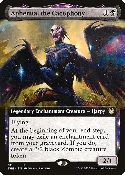 THB: Aphemia, the Cacophony (Extended Art) (Foil)