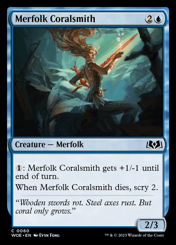 Merfolk Coralsmith :: WOE