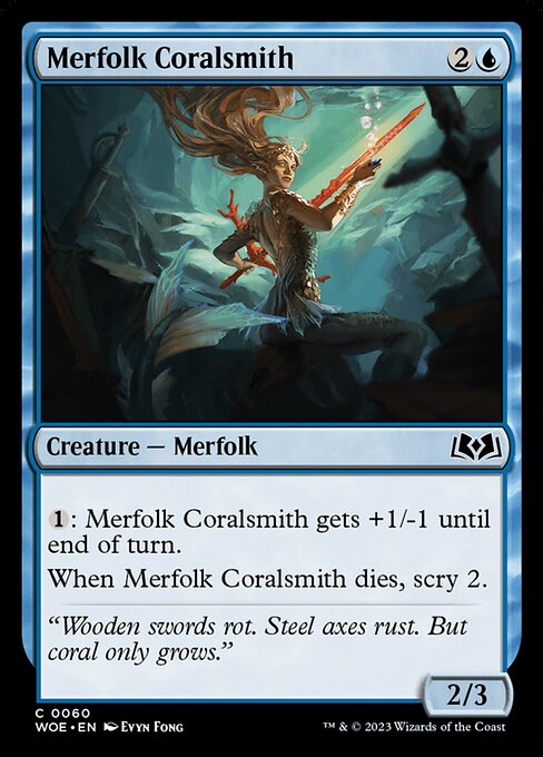 WOE: Merfolk Coralsmith
