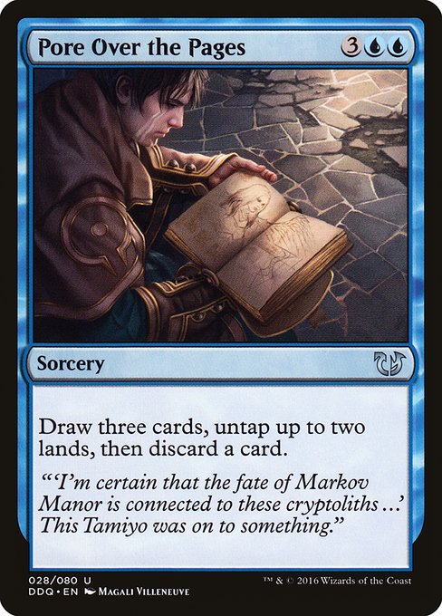 DDQ: Pore Over the Pages