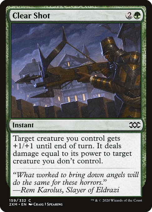 2XM: Clear Shot