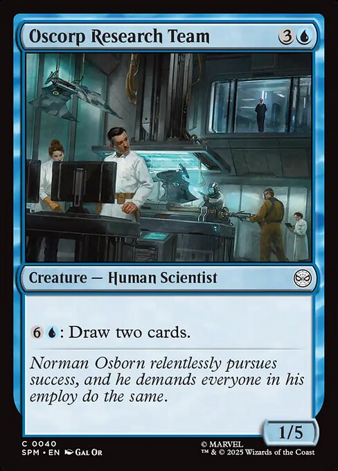 SPM: Oscorp Research Team