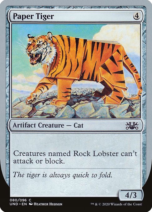 UND: Paper Tiger