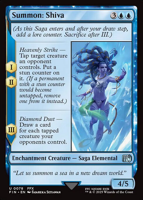 FIN: Summon: Shiva (Foil)