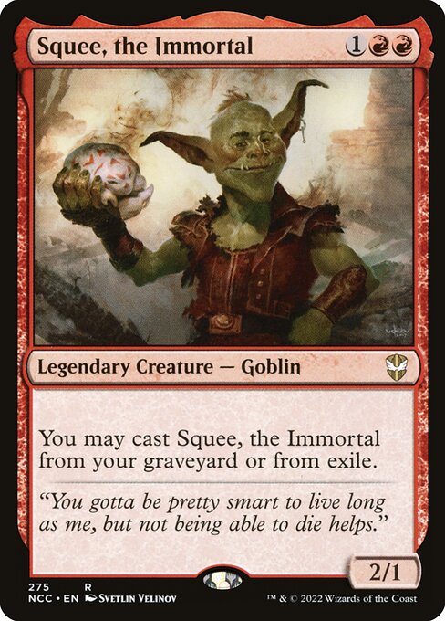 NCC: Squee, the Immortal