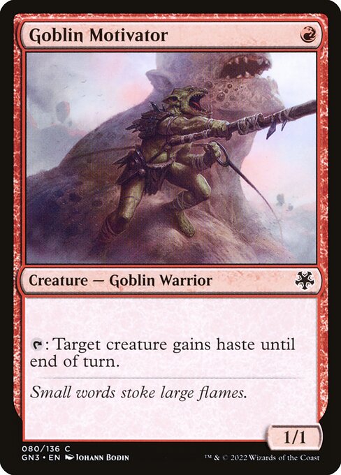 GN3: Goblin Motivator
